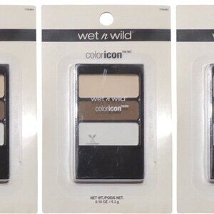 wet n wild coloricon eyeshadow v.7 (Set of 3)